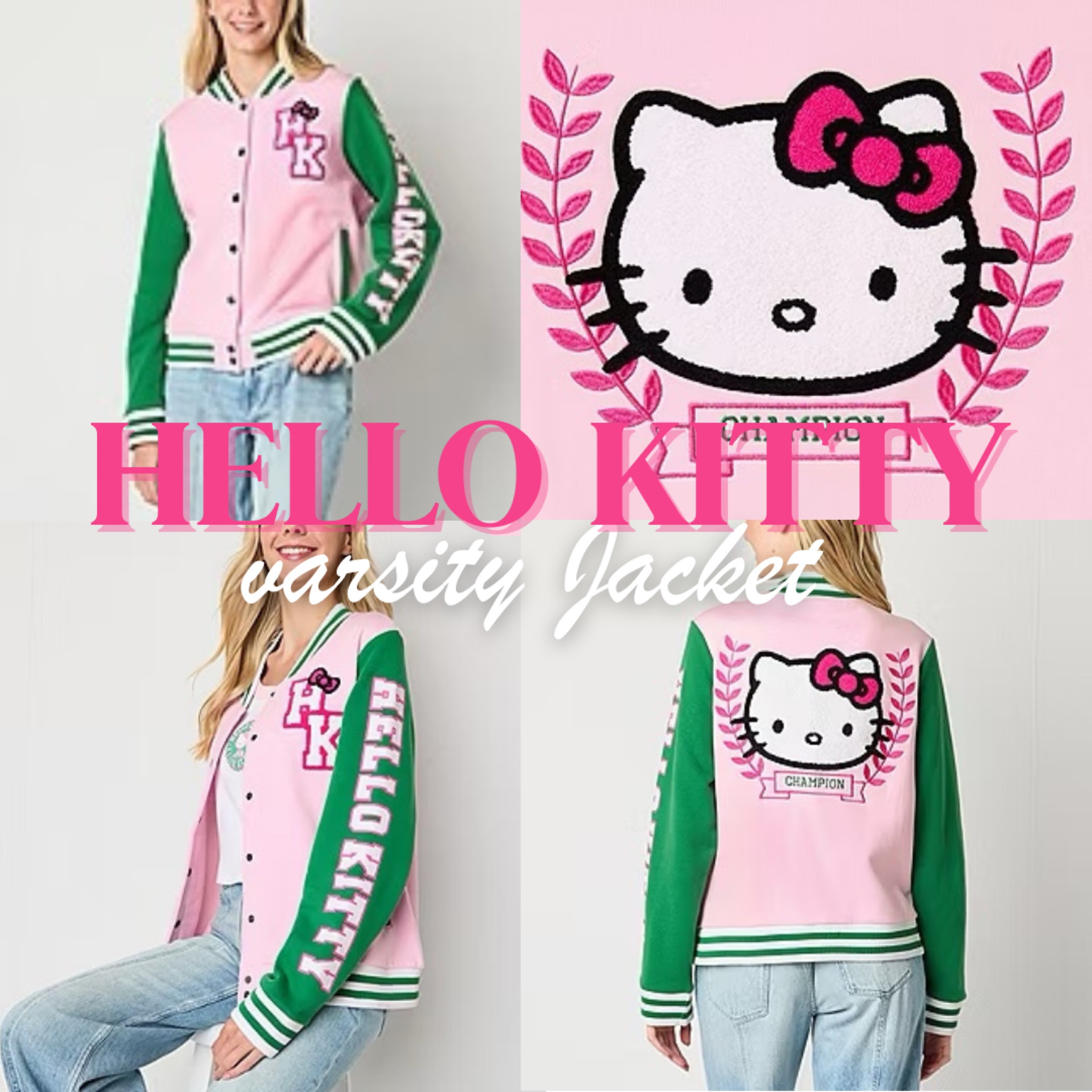 Hello Kitty Varsity Jacket !


Perfect for Back To School this FALL!

#LTKOver40 #LTKSaleAlert #LTKBacktoSchool