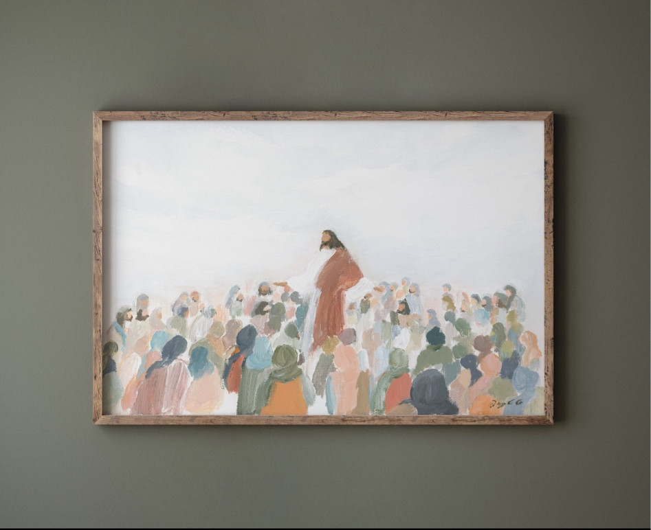 Etsy finds: Christian art and paintings. 




Jesus teaching acrylic painting art print, Jesus sermon, Christian art gift for church leaders, pastors, Christmas gift, Christian wall art, Christian painting, living room wall decor 

#LTKHome #LTKFindsUnder100 #LTKSeasonal