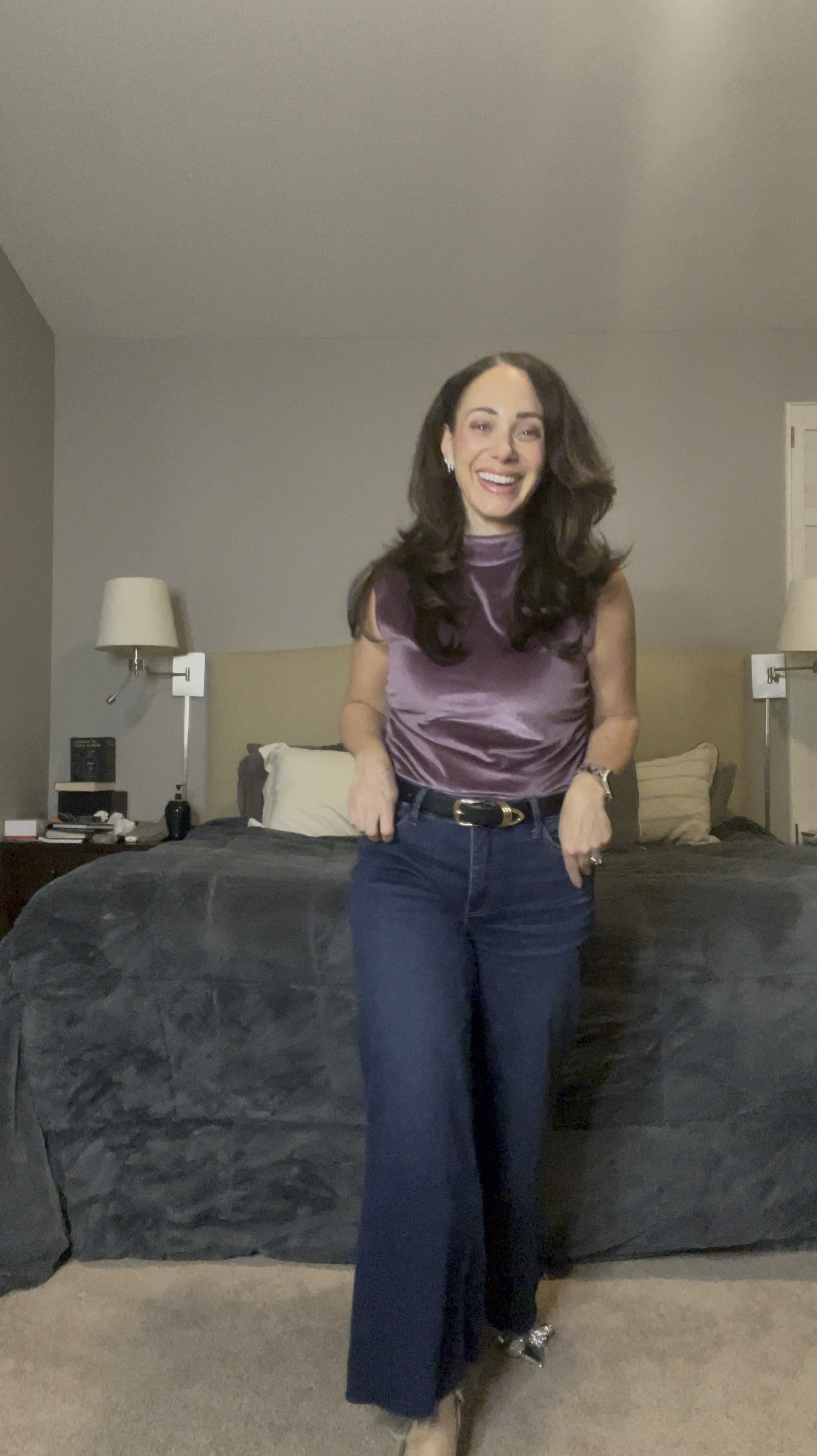 Cute and casual holiday, festive or New Year’s Eve outfit, shoes are low and comfy!

#LTKHoliday #LTKSeasonal #LTKFindsUnder50