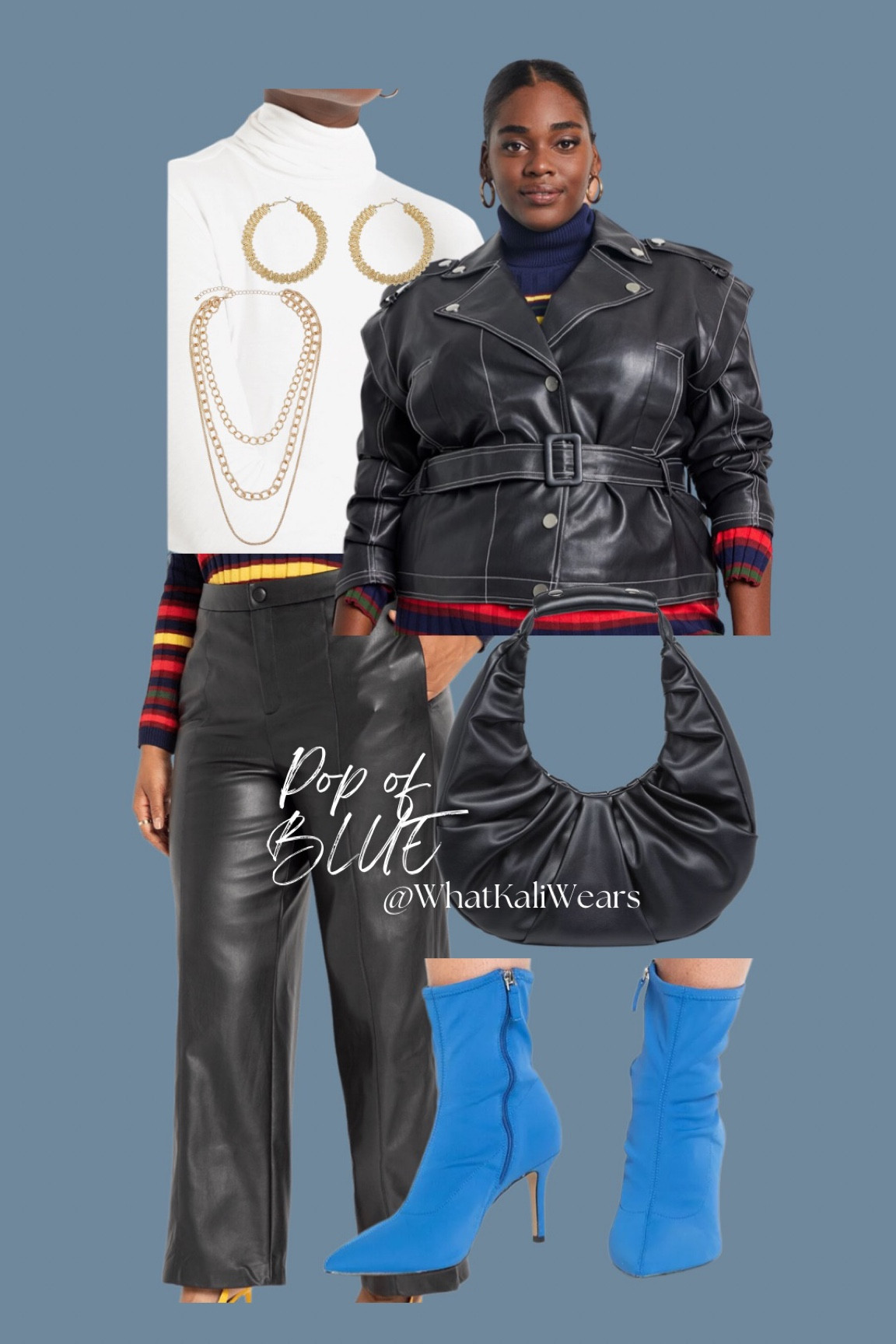 Pop of blue with this Eloquii outfit!

#LTKstyletip #LTKSeasonal #LTKcurves