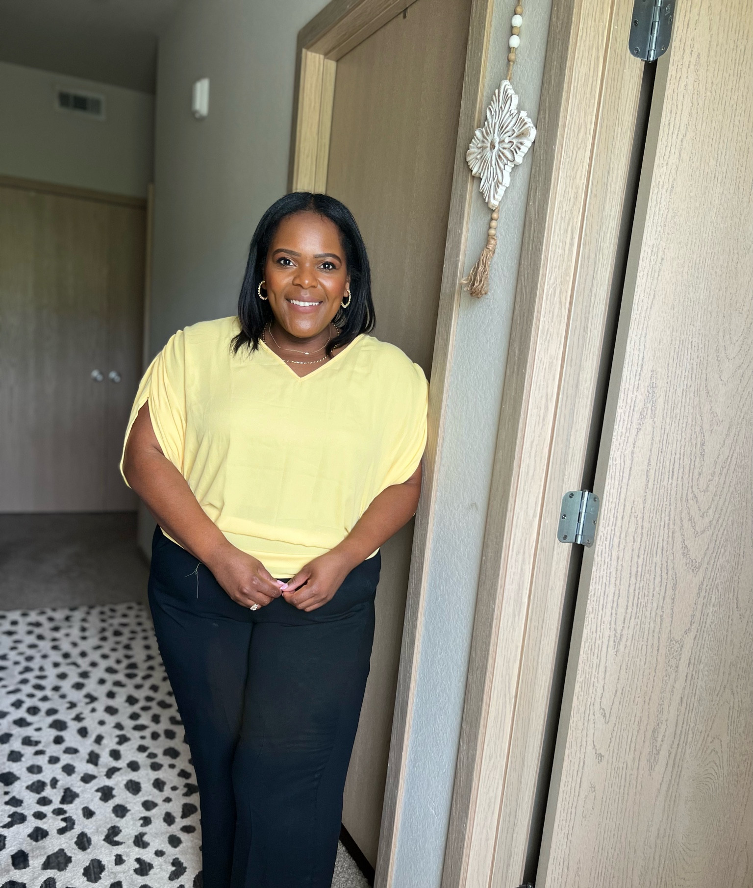 Yellow top. Size up one in this one. Wearing the 1x’s 

#LTKFind #LTKunder50 #LTKcurves