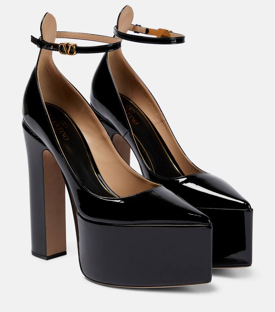 Tan-Go 155 leather platform pumps | Mytheresa (US/CA)