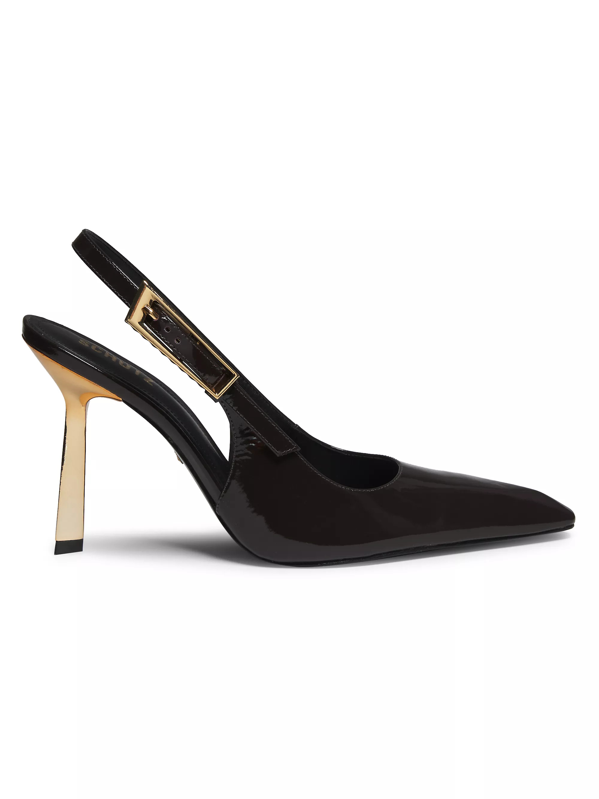 Ciara 100MM Patent Leather Slingback Pumps | Saks Fifth Avenue