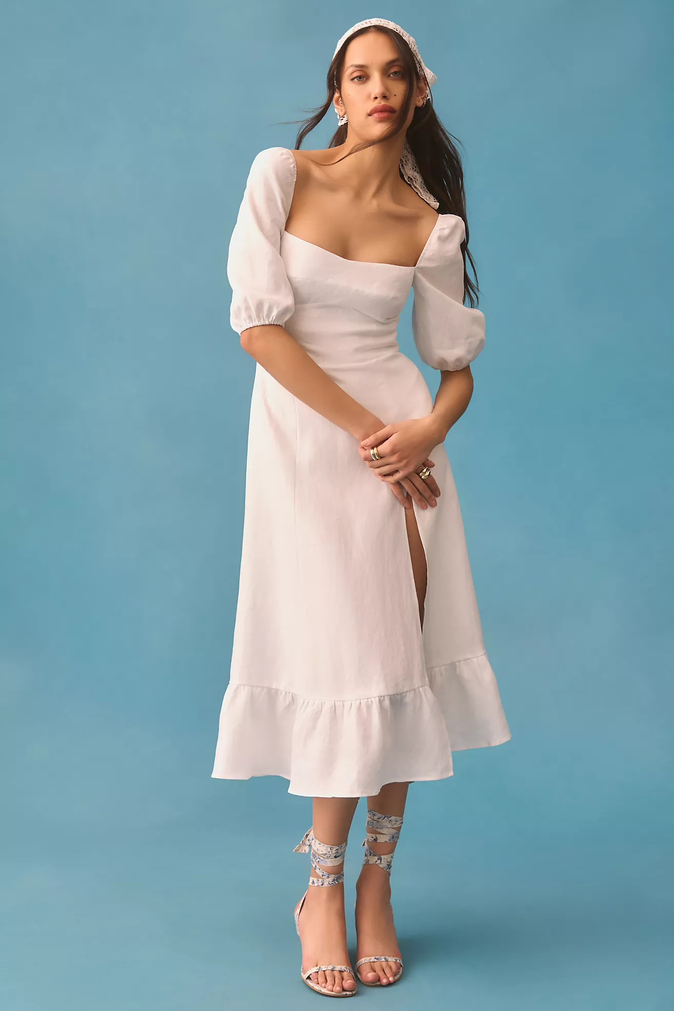 Reformation Belgium Linen Dress | Anthropologie (US)