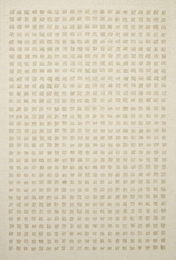 Loloi Chris Loves Julia x Polly Ivory/Natural 7'-9" x 9'-9" Area Rug | Amazon (US)