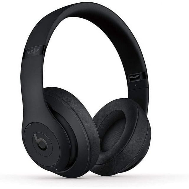 Restored Beats by Dr. Dre Beats Studio3 Wireless Over-Ear Headphones - 2020 - Matte Black (Refurb... | Walmart (US)