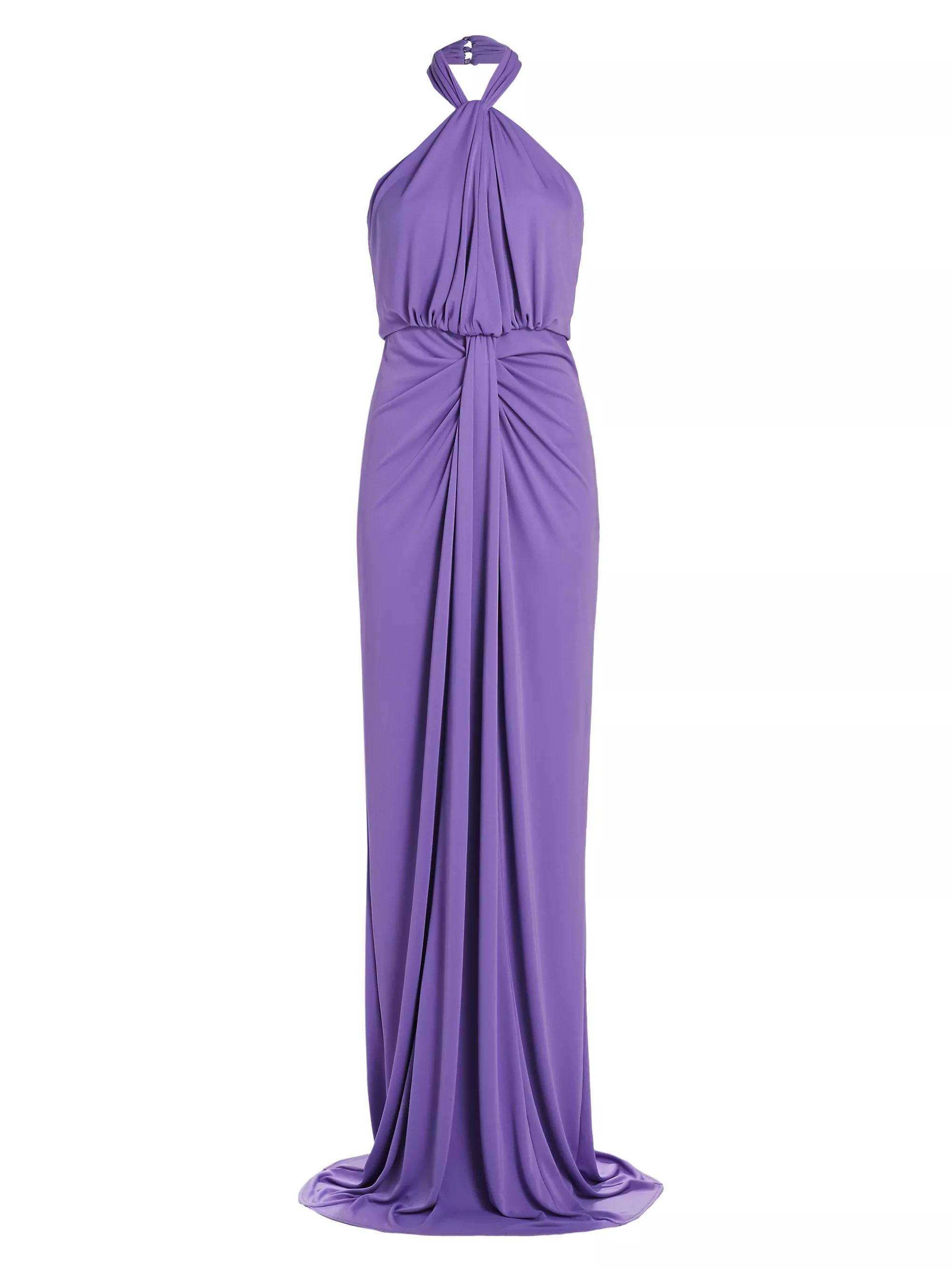 Kaily Jersey Halter Gown | Saks Fifth Avenue