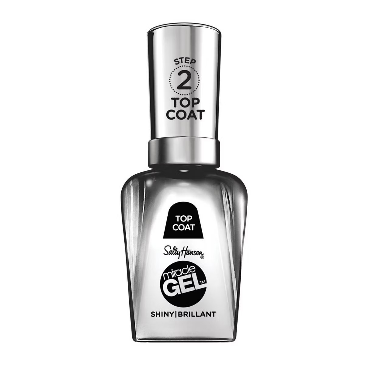 Sally Hansen Miracle Gel Nail Polish - Special Effects Top Coat - 101 Shiny Top Coat - 0.5 fl oz | Target