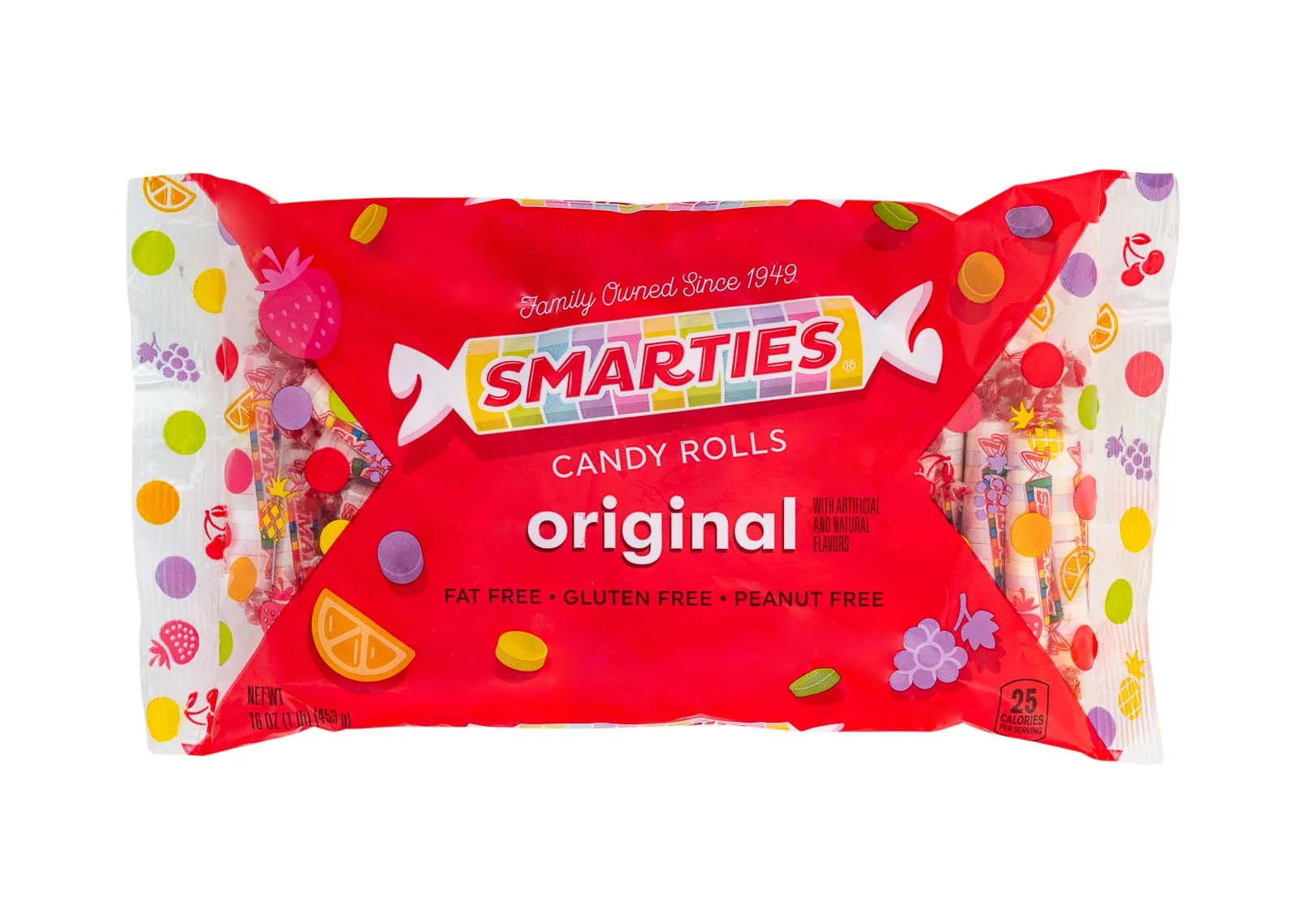 Smarties Original Candy Rolls, 1 lb Allergen Free | Walmart (US)