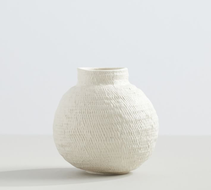 Fraiser Handcrafted Etched Vase | Pottery Barn (US)