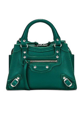 Balenciaga Mini Neo Classic City Bag in Jade | FWRD | FWRD 