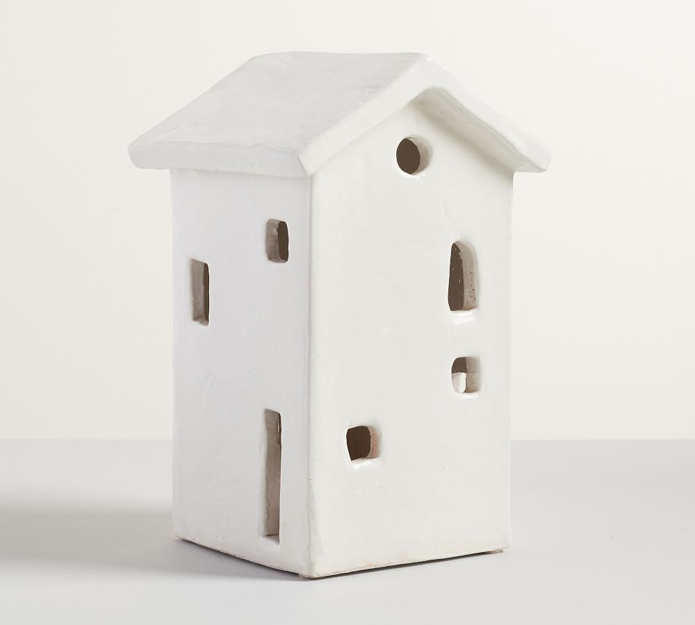Handcrafted Ceramic Christmas Village Houses | Pottery Barn (US)