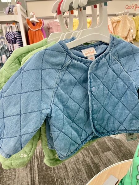 The cutest spring baby denim quilted jacket! Spring baby clothes at target under $15

#LTKbaby #LTKkids #LTKSeasonal