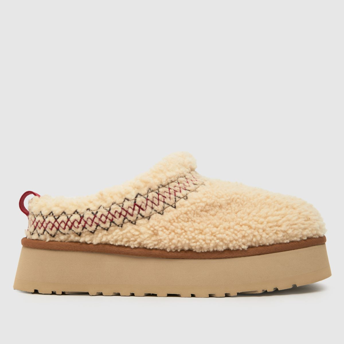 Womens White & Beige UGG Tazz Braid Slippers | schuh | Schuh