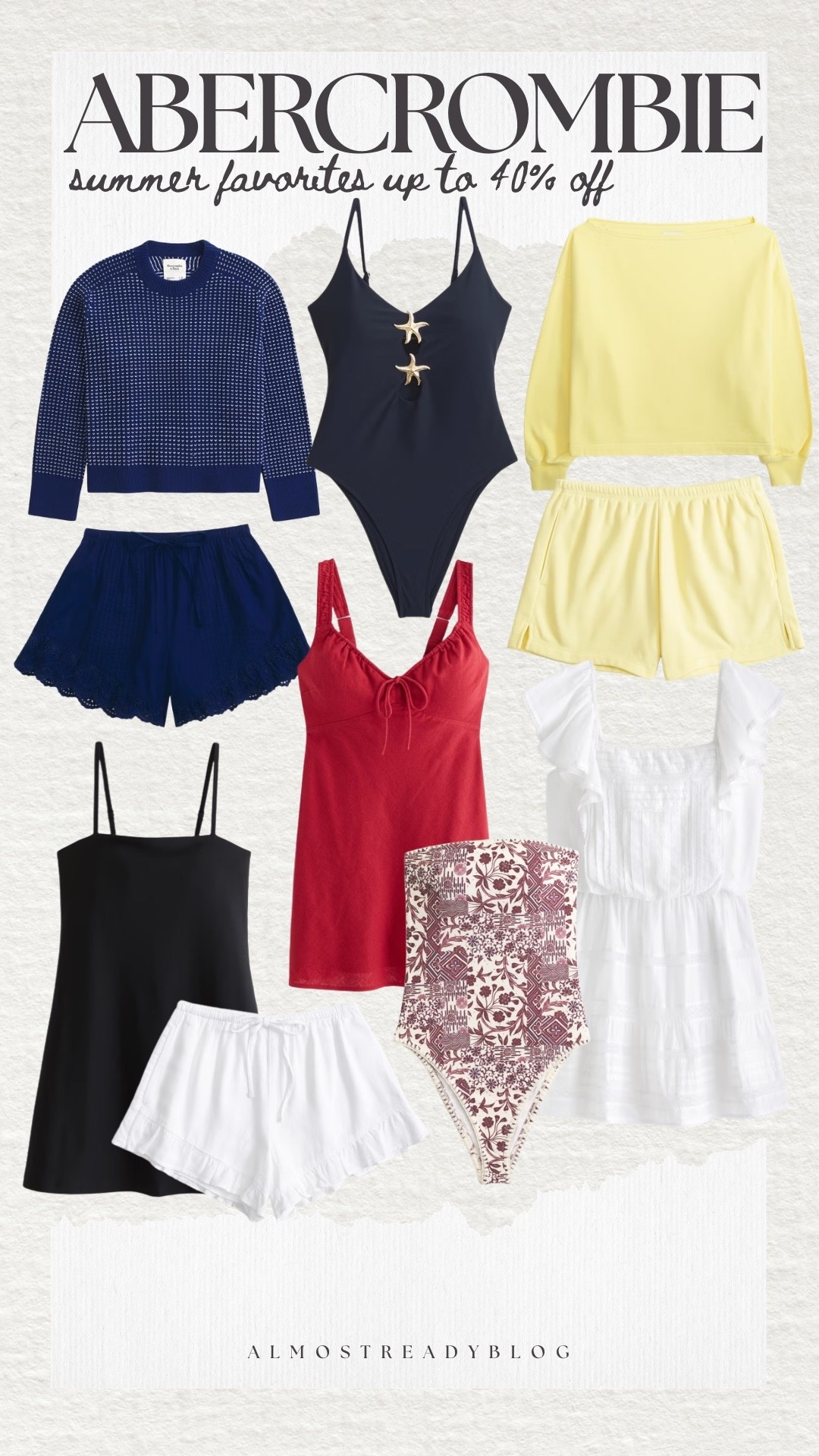 @abercrombie summer sale favorites up to 40% off!

#LTKootd #LTKSeasonal #LTKSaleAlert