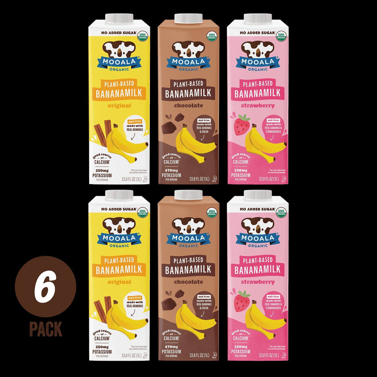 Bananamilk Variety Pack | Mooala