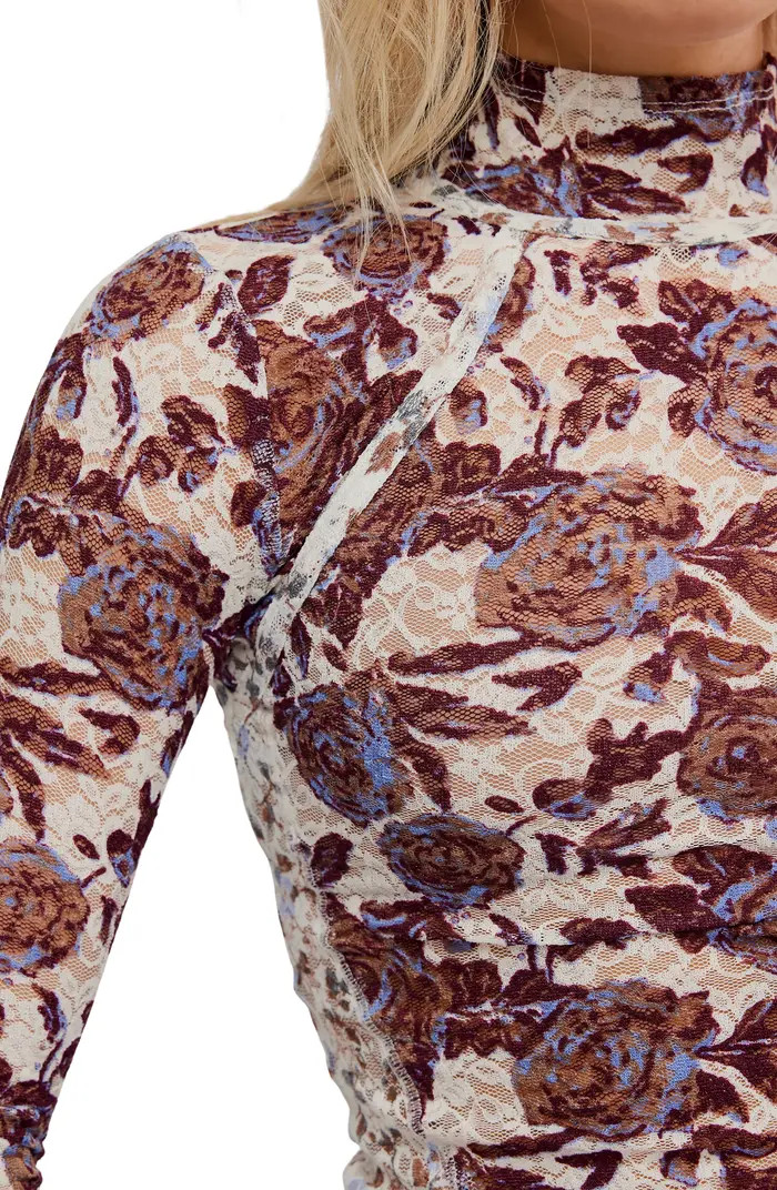 Free People Lyric Floral Lace Top | Nordstrom | Nordstrom