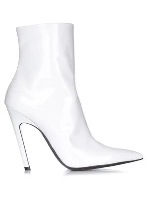 Slant-heel patent-leather boots | Matches (US)