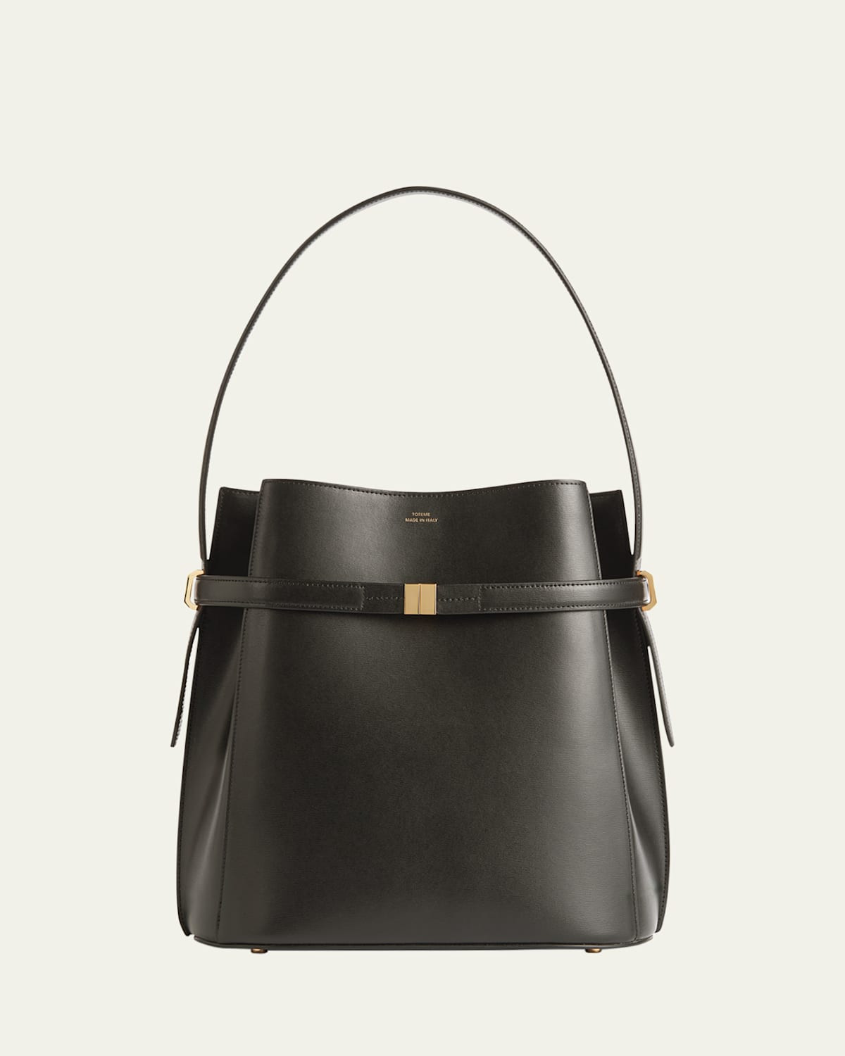 Belted Napa Leather Bucket Bag | Bergdorf Goodman