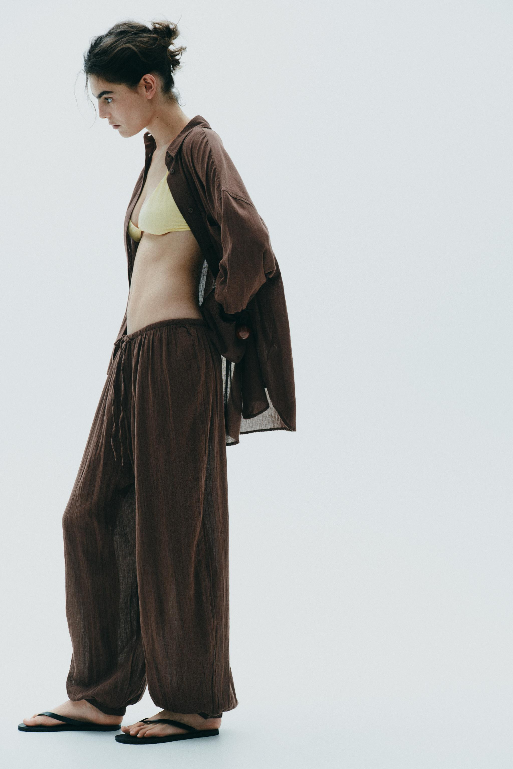 FLOWING BALLOON TROUSERS | Zara UK