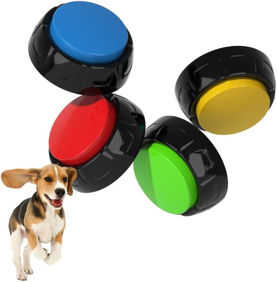 Voice Recording Button, Dog Buttons for Communication Pet Training Buzzer, 30 Second Record & Pla... | Amazon (US)