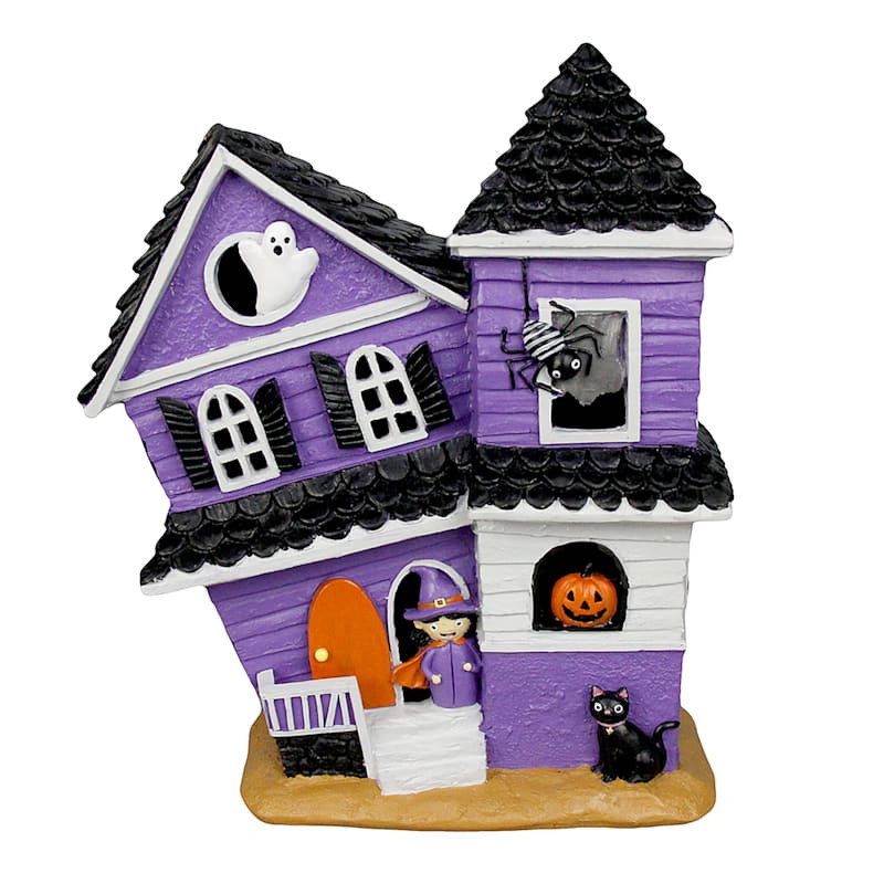 Tricky Treats LED Haunted House Decor, 10.2" | At Home