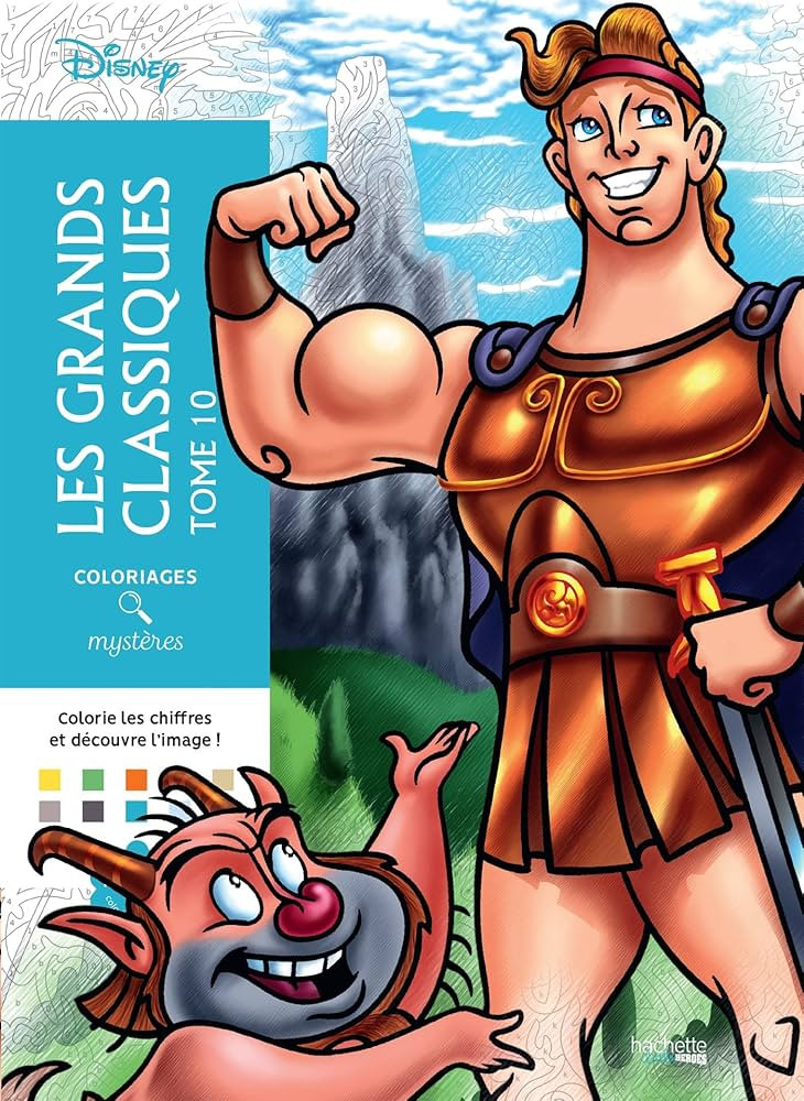 Coloriages mystères Disney - Les Grands classiques Tome 10 | Amazon (US)
