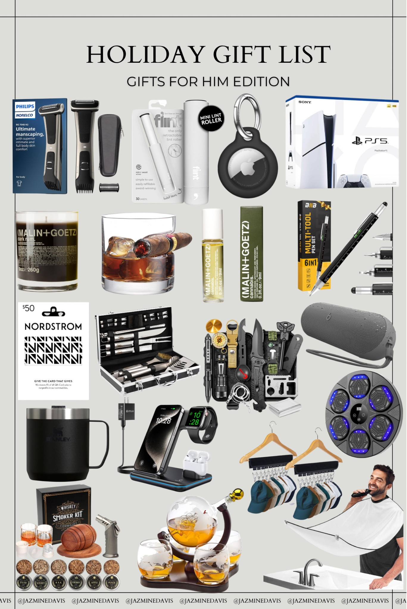 Holiday shopping for him made easy! 🎁✨ Check out my ultimate Gift Guide featuring must-have gadgets, home essentials, and men’s grooming tools. From Amazon finds to the latest tech, these gifts are perfect for any guy on your list. Take advantage of sales and make his holiday unforgettable! 🛍️ 


#HolidayShopping #GiftGuideForHim #MensGifts #AmazonMustHaves #HomeEssentials #Electronics #MustHaveGadgets #ForHim #HolidaySales #ShoppingMadeEasy #GiftIdeas #MensEssentials

#LTKHoliday #LTKGiftGuide #LTKMens