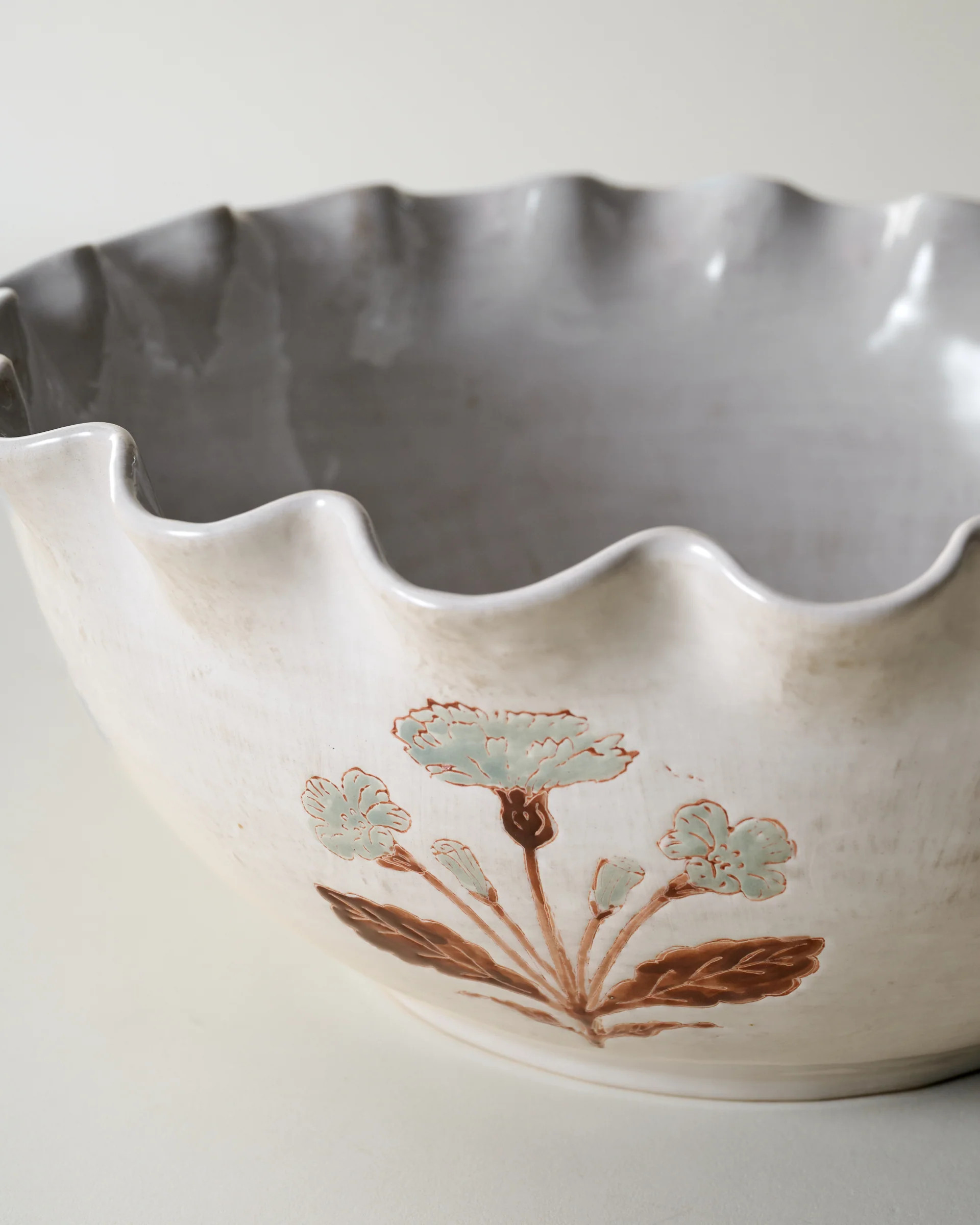 Elaine Floral Serving Bowl | Magnolia