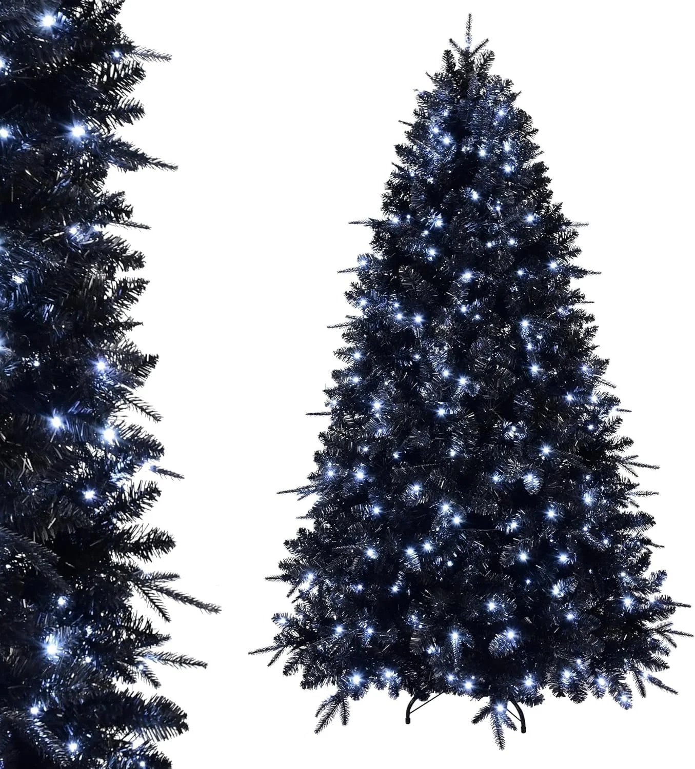Soilhill 6 ft Pre-Lit Halloween & Christmas Tree with 350 LED , 1460 PE & PVC Tips - Holiday Deco... | Walmart (US)