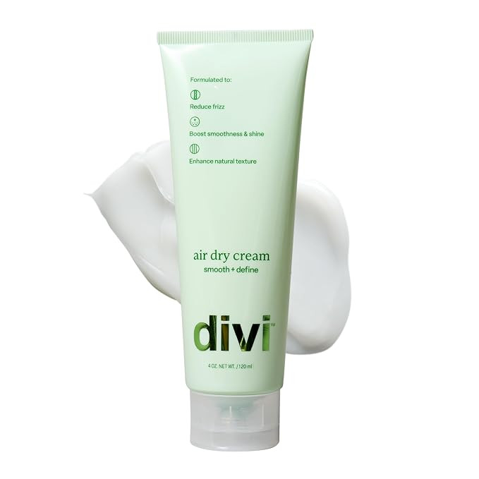 Divi Air Dry Cream for Curly & Wavy Hair | Reduces Frizz by 84% | 4 oz | Amazon (US)