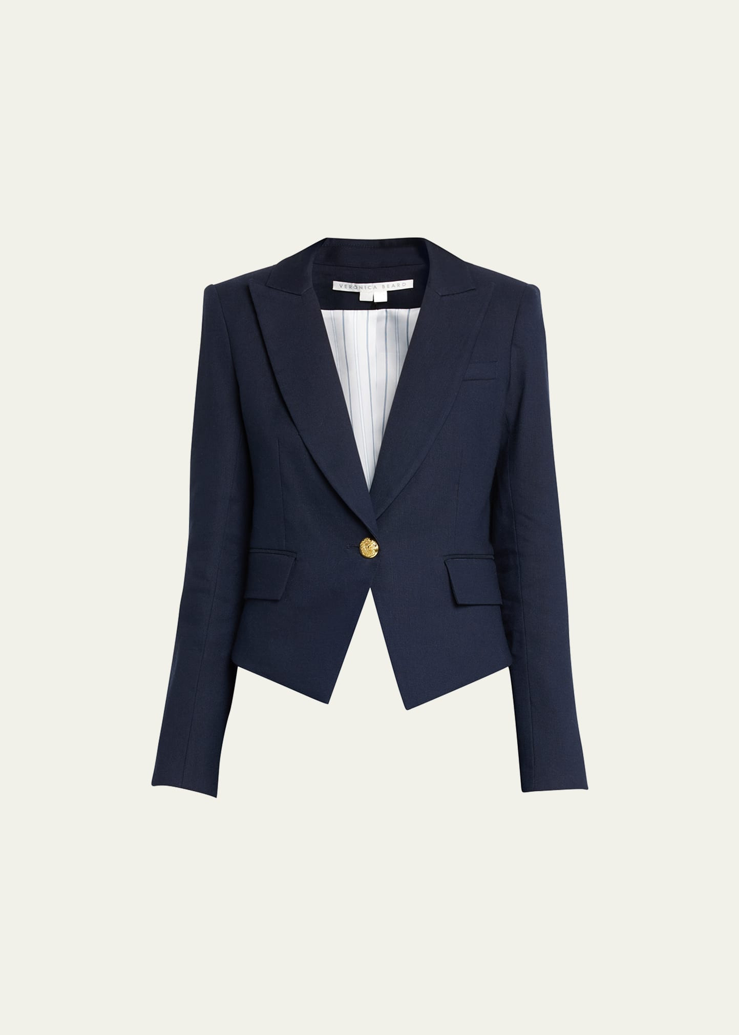 Veronica Beard Hosanna Linen Dickey Jacket | Bergdorf Goodman