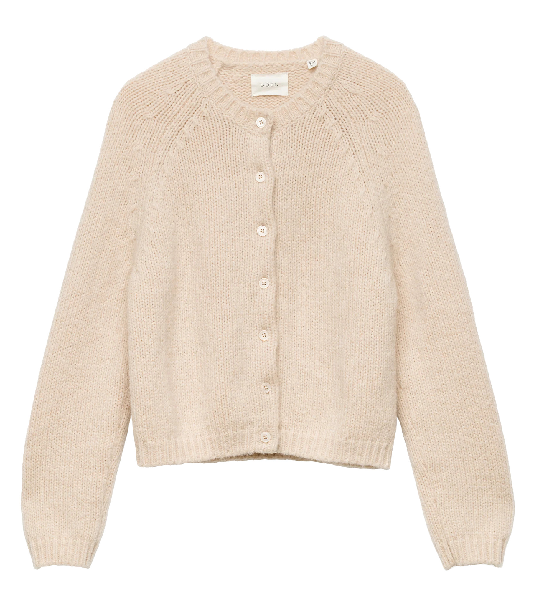Darcy Cardigan - Almondine | D\u00d4EN | DOEN