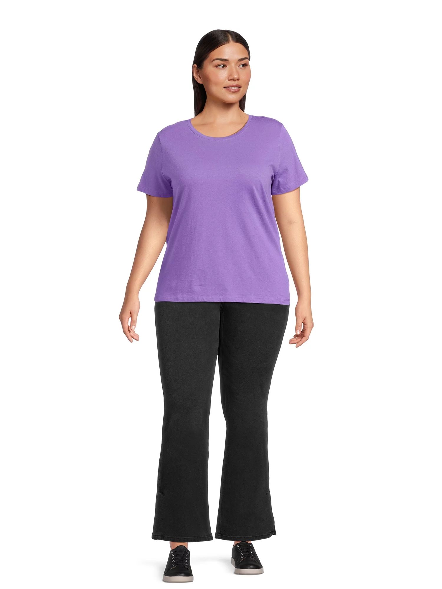 Time and Tru Women's Mid Rise Bootcut Jeans, 31" Inseam - Walmart.com | Walmart (US)