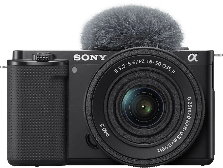 Sony - Alpha ZVE10: APS-C Content Creators’ Camera - Black | Best Buy U.S.