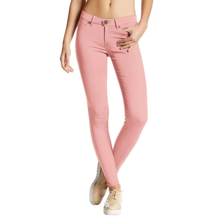 Hybrid & Company Womens Perfectly Shaping Hyper Stretch Jeans, P44876SK-BLUSH-L - Walmart.com | Walmart (US)
