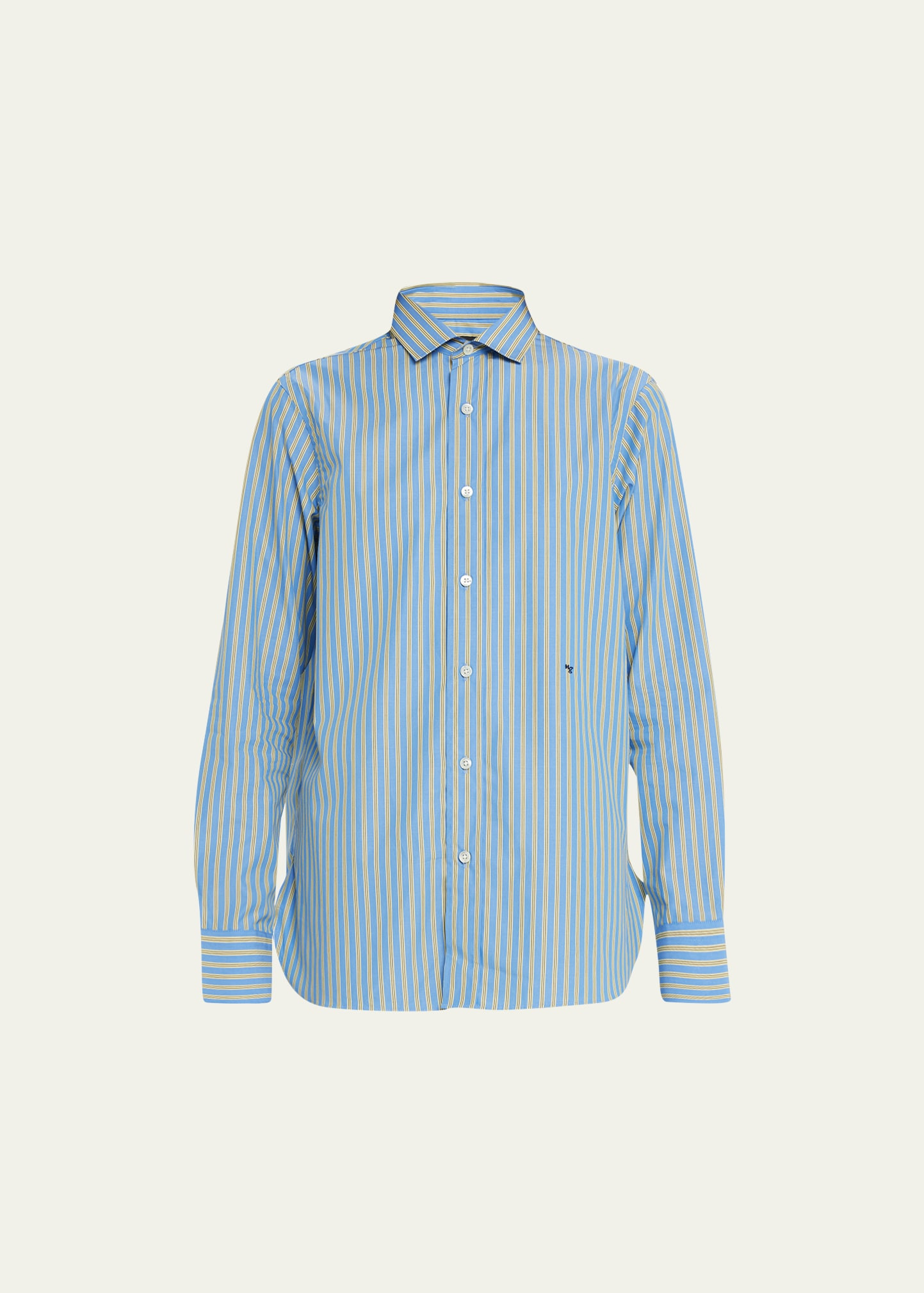 Classic Striped Button-Up Shirt | Bergdorf Goodman