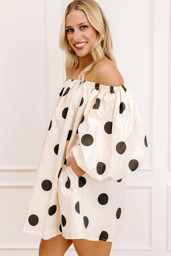 Spotted In Soho Off Shoulder Mini Dress | Impressions Online Boutique