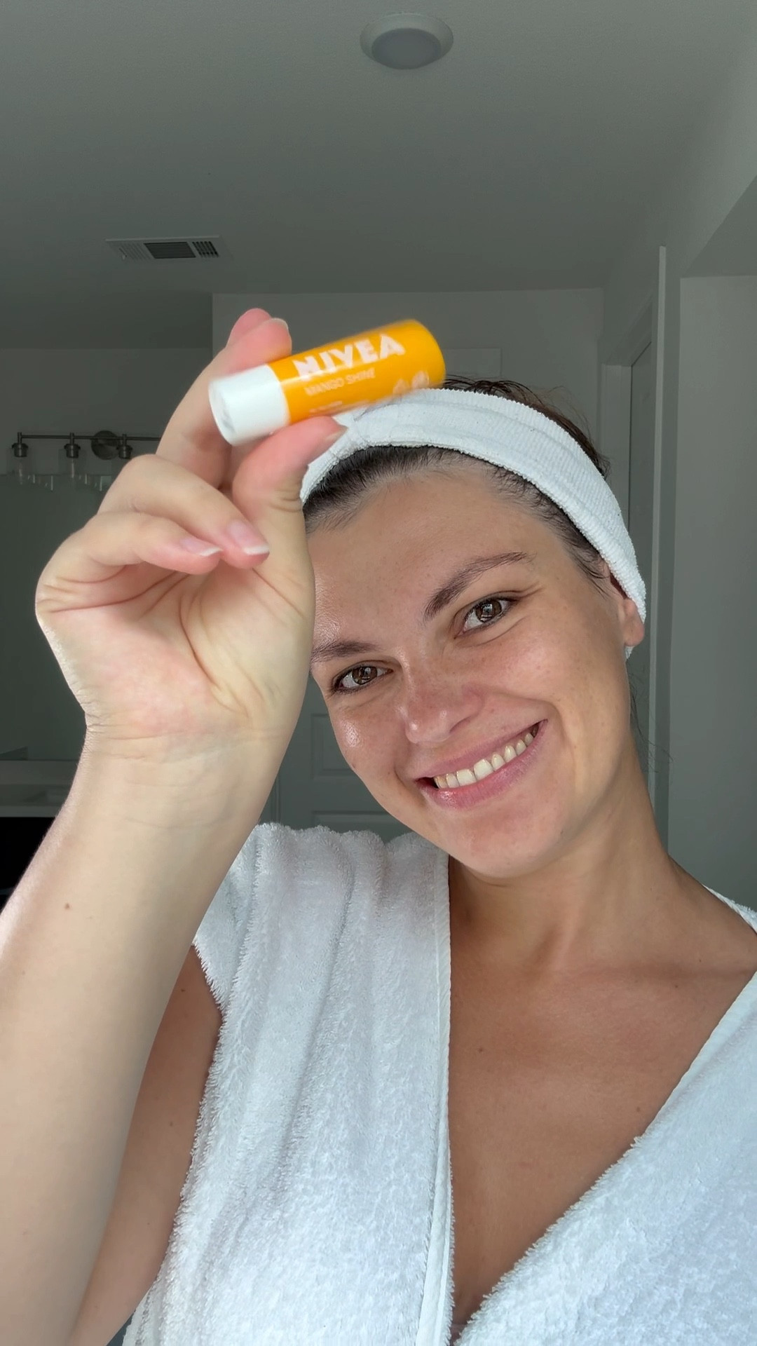 Dry lips? Not anymore! 👄✨ This mango-scented NIVEA lip balm is a game-changer. Loaded with vitamins and shea butter, it’s a must-have for soft, healthy lips. Shop it now on my LTK! 🥭💛 #LTKessentials #LipCareLove 

#LTKBeauty #LTKGiftGuide #LTKWatchNow