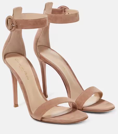 Portofino suede sandals | Mytheresa (UK)