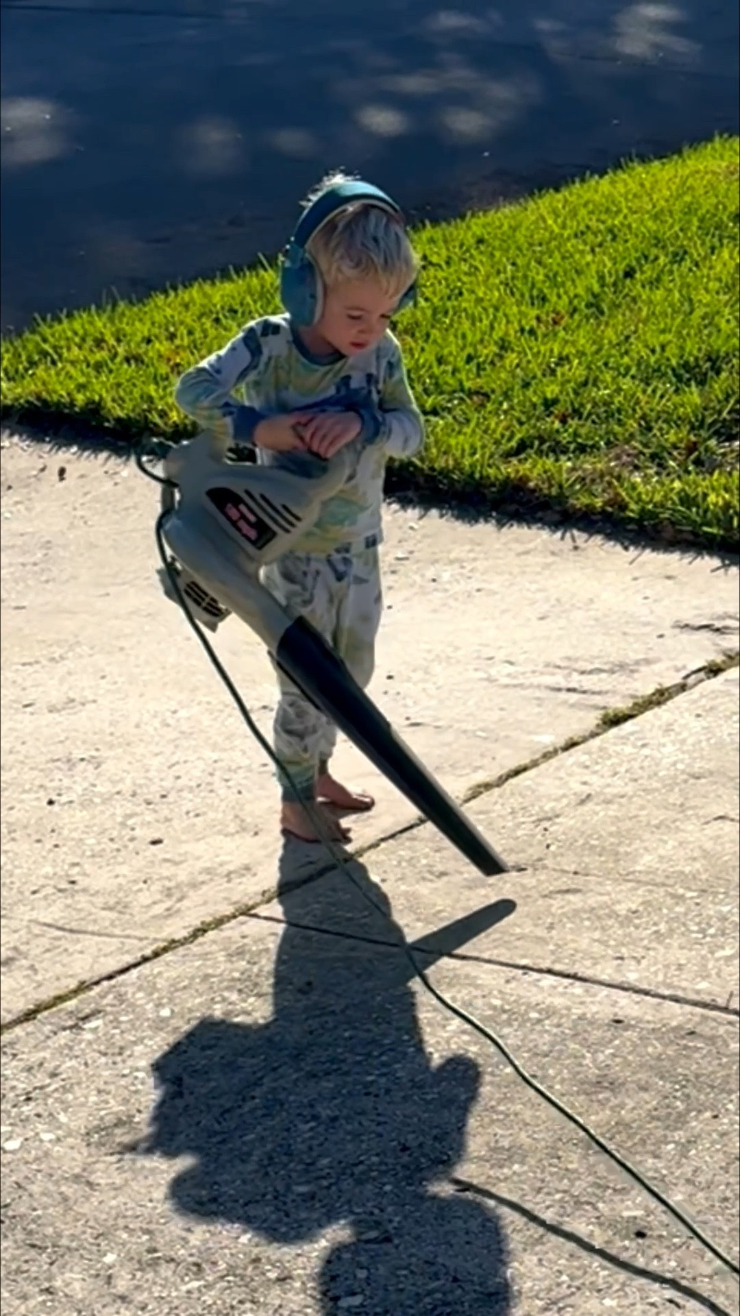 Dinosaur pajamas, an electric blower and mom-approved ear protection… what more would a 3 year old boy want?! #toddlerboy #toddlergift 

#LTKCyberWeek #LTKmomlife #LTKKids