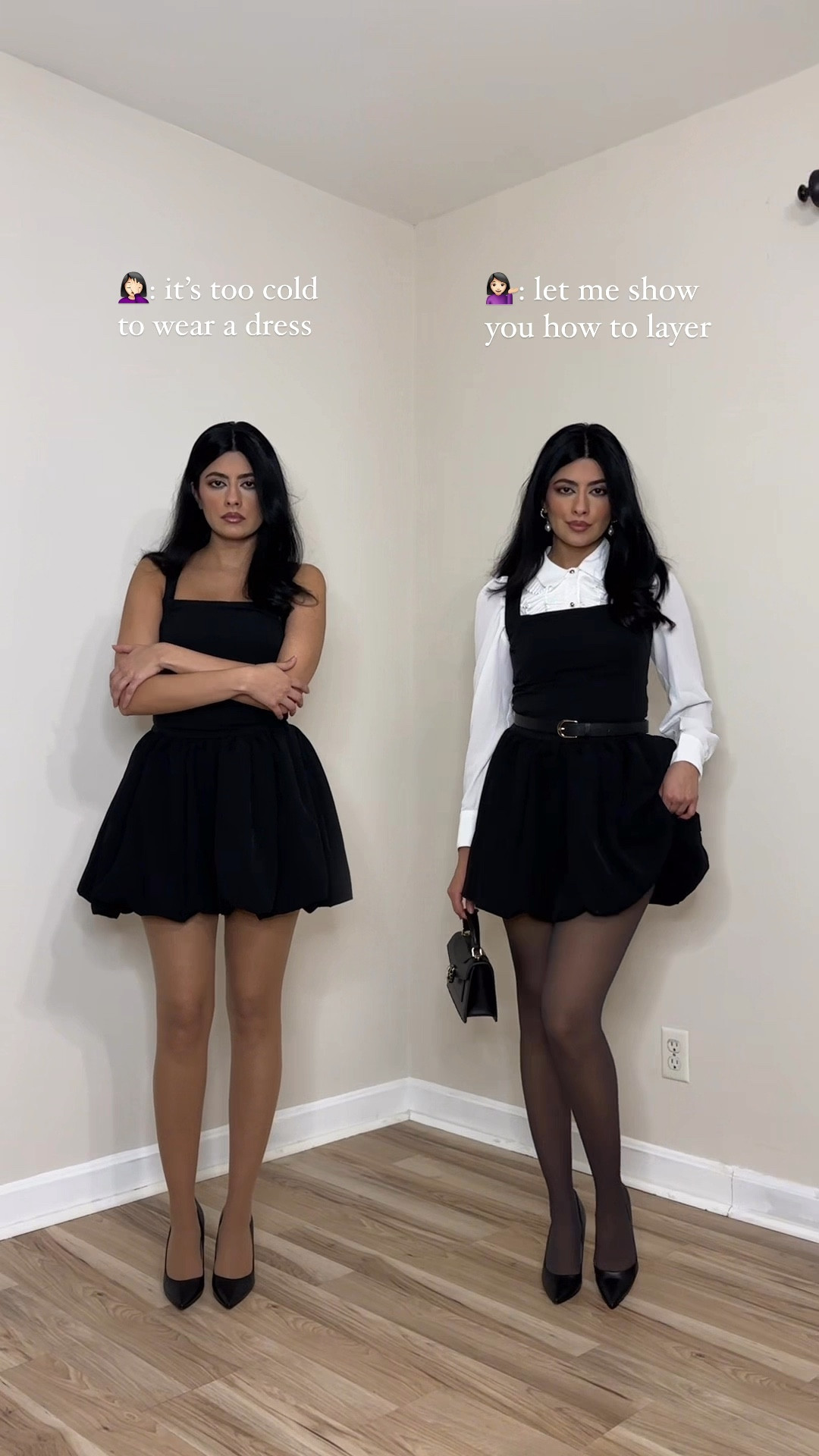 Dress, how to layer dress for winter, styling dress for winter, chic style, winter style, winter fashion, wearing vs styling, must have dress, feminine style, style tips

#LTKShoeCrush #LTKSaleAlert #LTKStyleTip