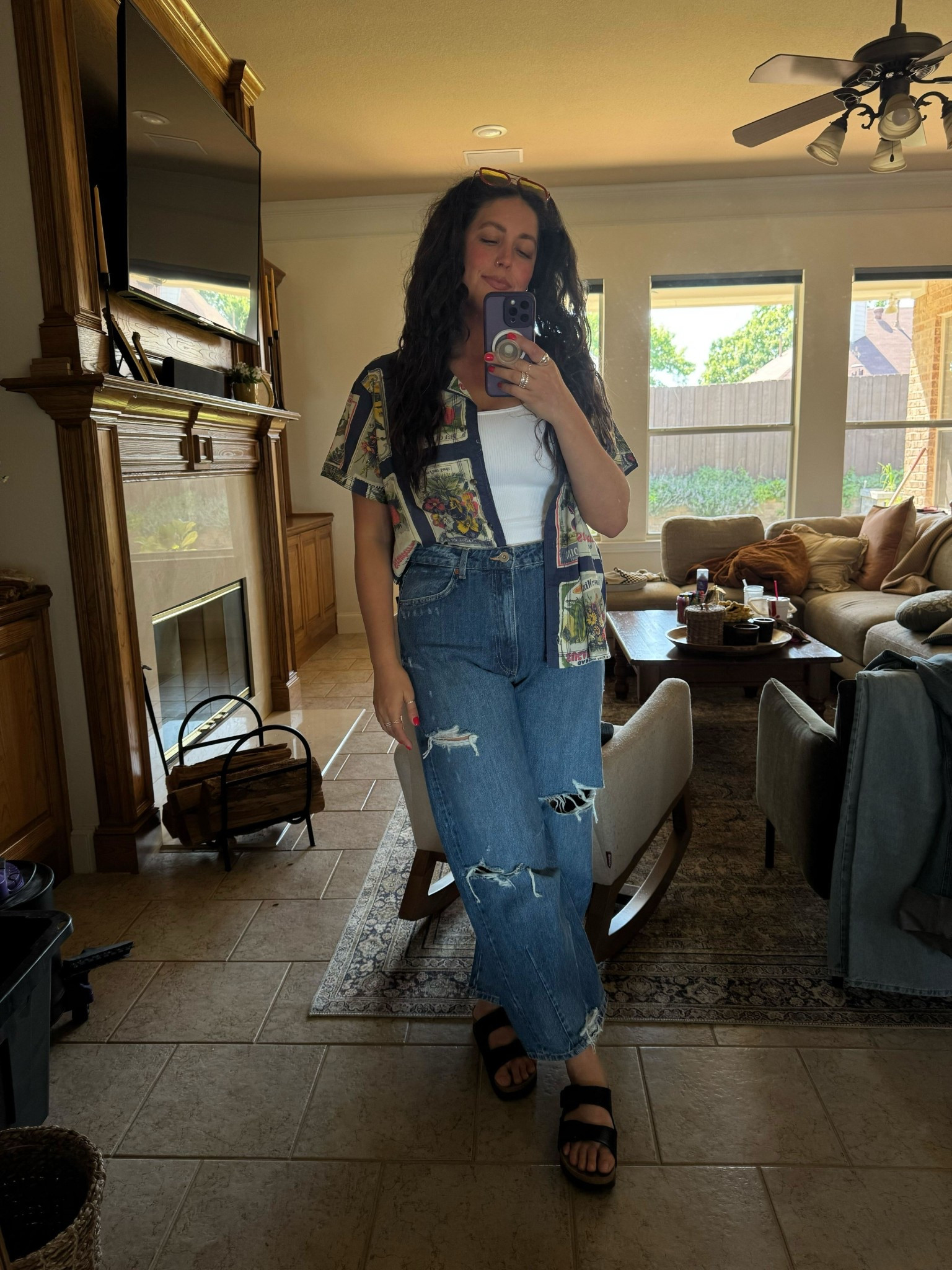 This is my go-to farmers market outfit—easy layers, comfy sandals, and a top that feels like summer.
Give me a good heirloom tomato, fresh flowers, and a slow Saturday morning any day.
Style should feel like your life—not the other way around.

#LTKStyleTip #LTKFindsUnder50 #LTKFindsUnder100