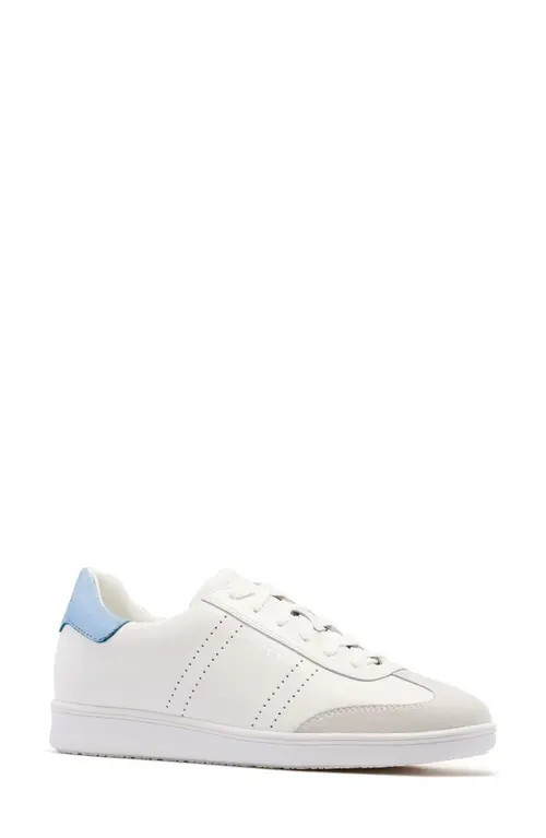 FRANKIE4 Drew Sneaker in White/Blue Metallic at Nordstrom, Size 6.5 | Nordstrom