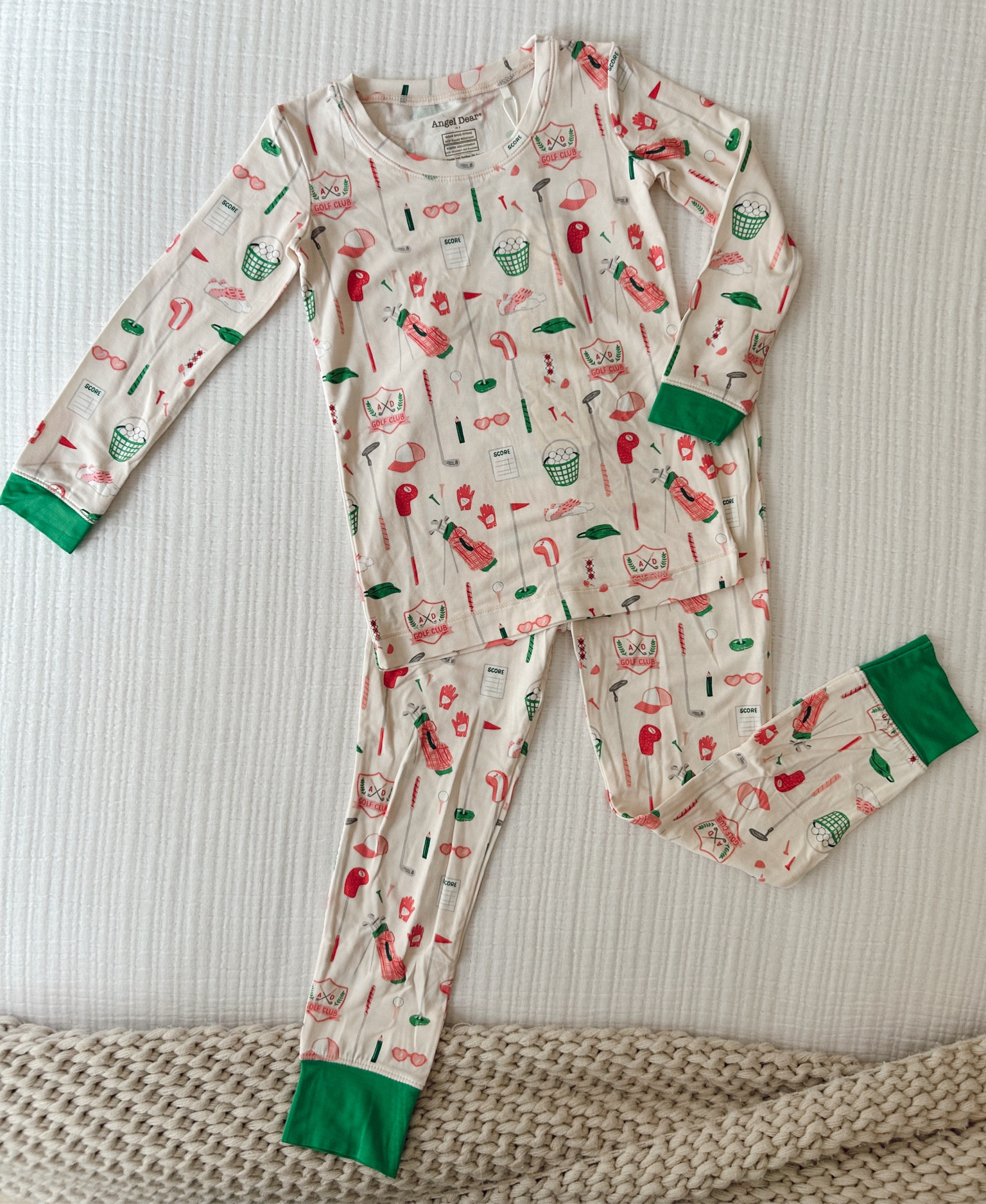 toddler girl bamboo golf pjs!

#golfgirl #girlslovegolf #golf #bamboopjs #pjs #pajamas #jamjams #toddler #toddlergirl #pinkandgreen #themasters #angeldear #golfing #theplayers

#LTKBump #LTKBaby #LTKKids