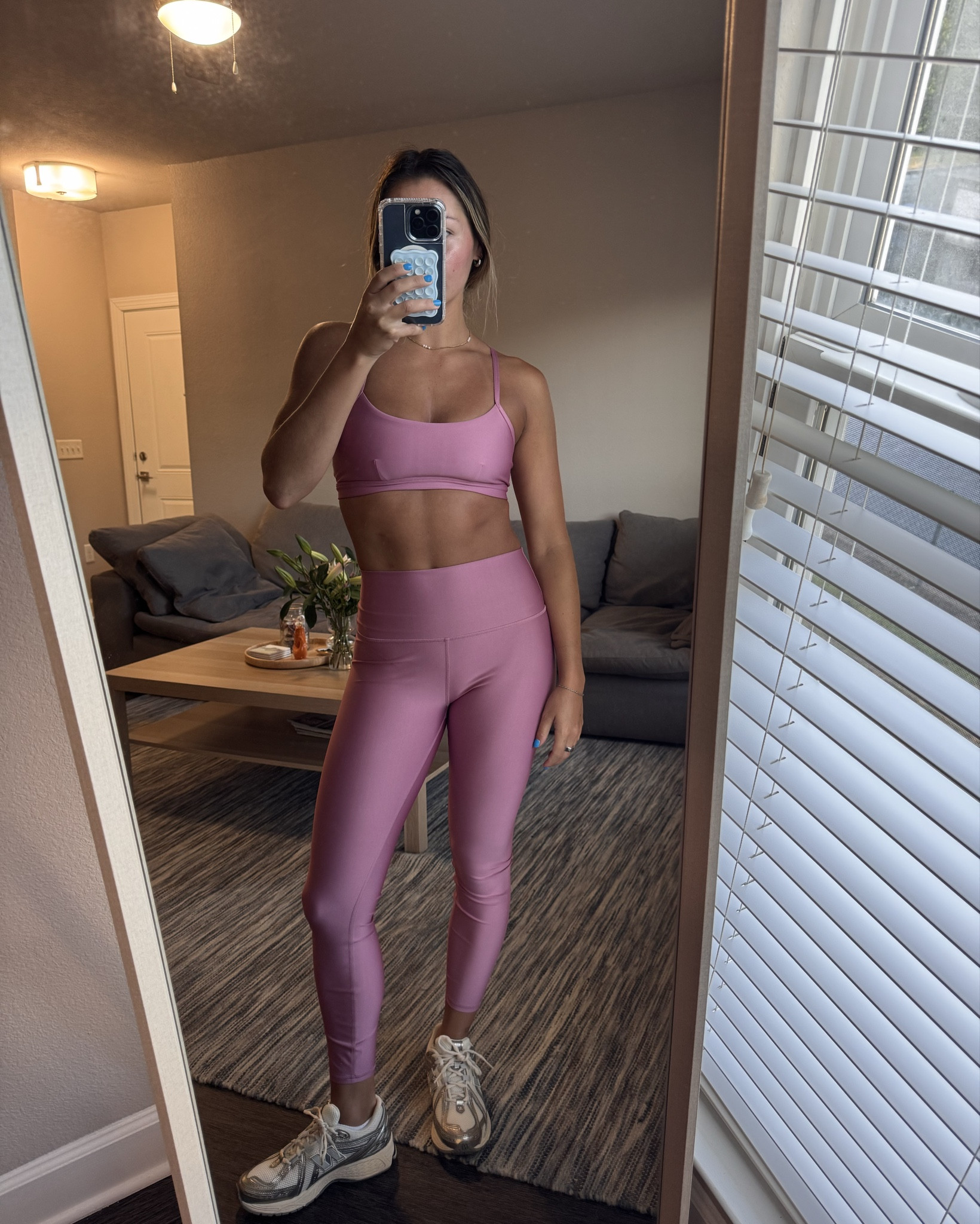 walk ootd with this @Alo Yoga set i’m obsessed with!!

small in top + bottoms 

#LTKmorningroutine #LTKfitnessgoals #LTKootd