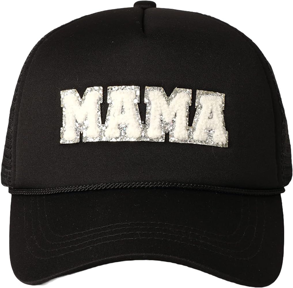MIRMARU Retro Foam Mesh Trucker hat Trendy Design Summer Baseball Cap for Womens | Amazon (US)