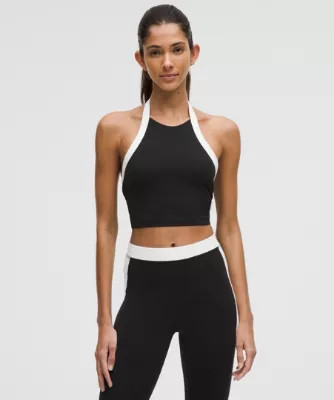 Nulu Cropped Halter Tank Top | lululemon (AU)