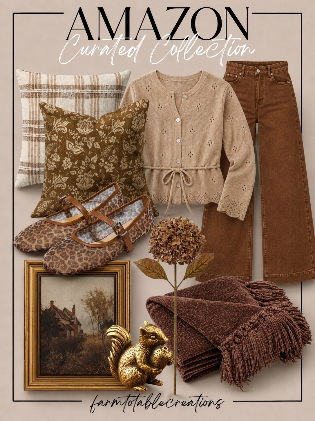 Amazon Curated Collection 🍂

A cozy mix of Amazon finds for fall! Warm neutrals, rich browns, pretty patterns and those little details that make everything feel more collected. From home decor to an easy fall outfit, these are such good finds for the season.

#AmazonFinds #AmazonHome #AmazonFashion #FallFinds #FallHome #FallStyle #CozyHome #LTKHome #LTKStyle

#LTKootd #LTKHome #LTKSaleAlert