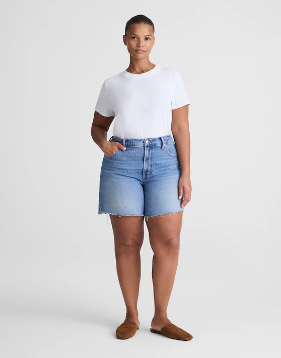 The Plus Perfect Vintage Mid-Length Short | Madewell
